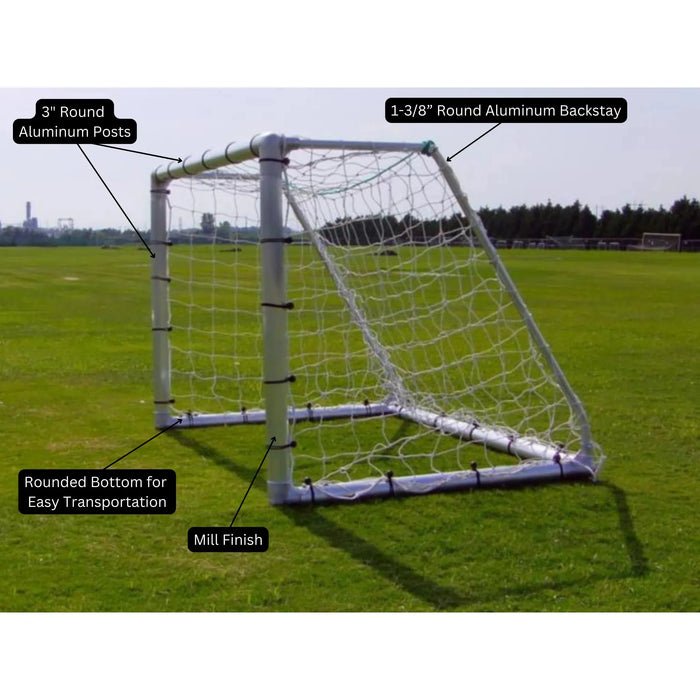 PEVO Economy Series Soccer Goal - 4.5x9