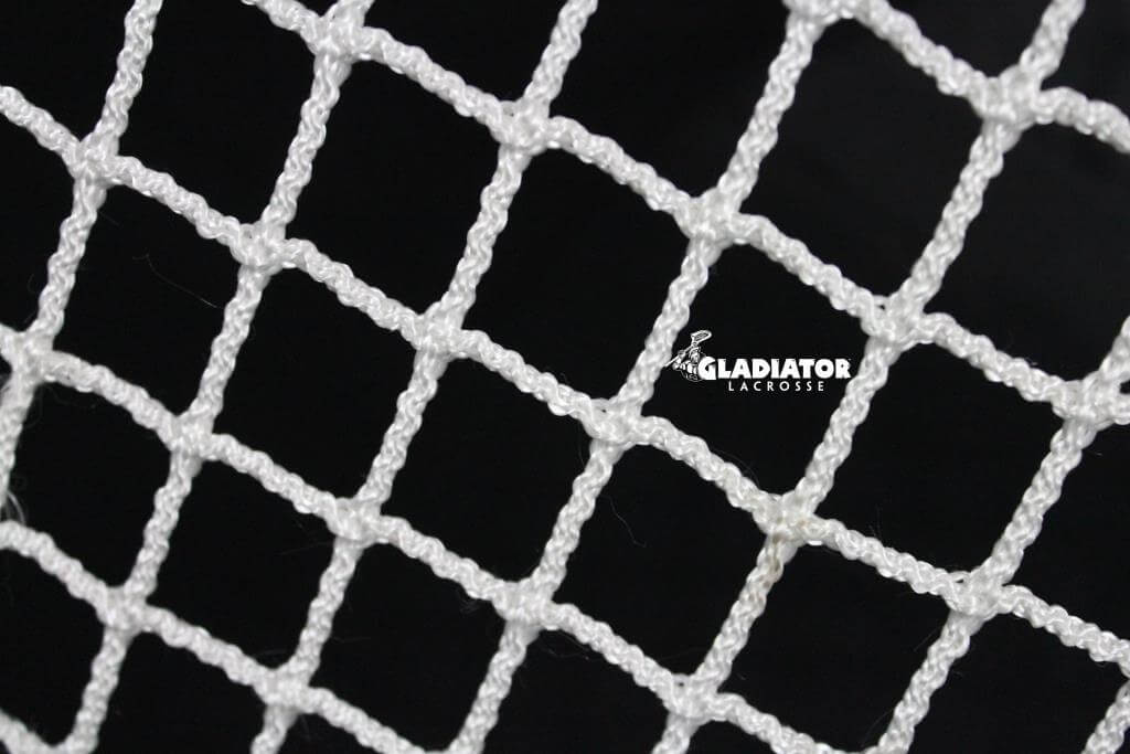 Gladiator Lacrosse 5.0 mm Lacrosse Goal Replacement Net “Rounded Corners” 6x6x7