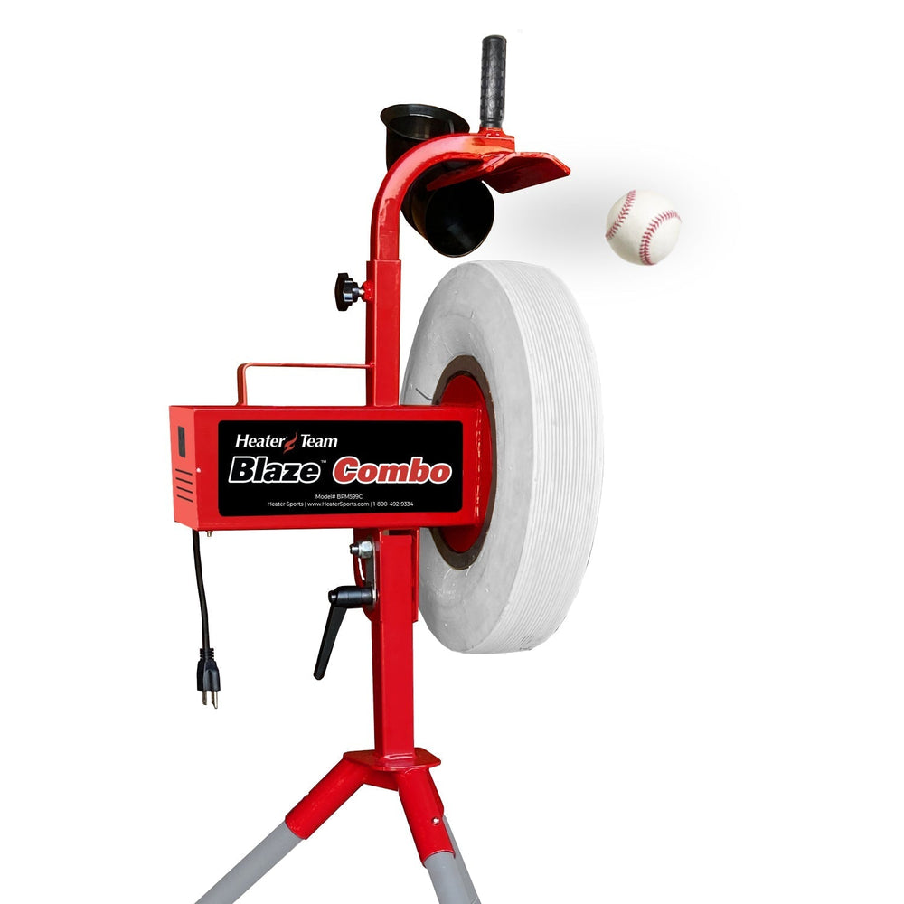 Blaze Combo Heavy Duty Pitching Machine With 1 Yr. Warranty