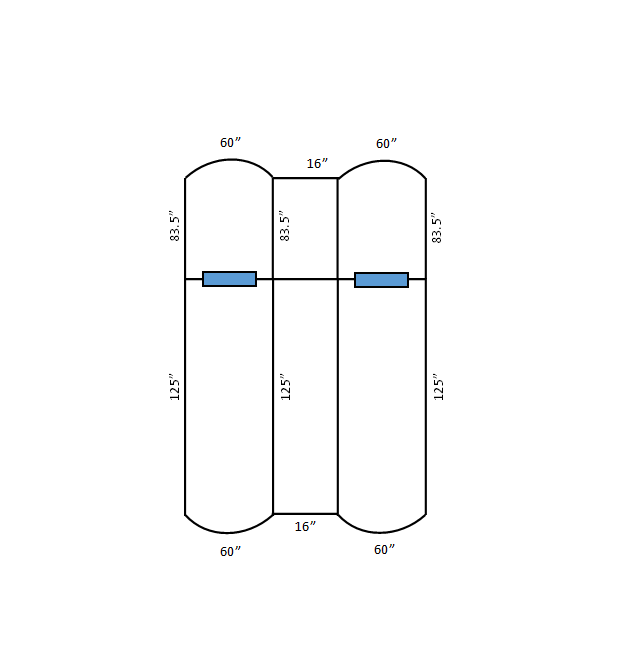 PitchPro 1810BP Bullpen Double Lane