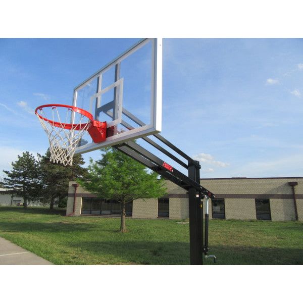 Force™ In Ground Adjustable Basketball Goal