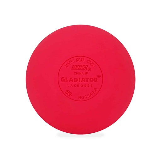 Gladiator Lacrosse Single Official Lacrosse Balls – Pink – Meets NOCSAE Standards, SEI Certified