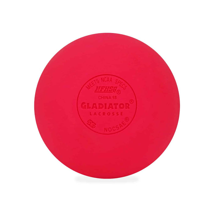 Gladiator Lacrosse Single Official Lacrosse Balls – Pink – Meets NOCSAE Standards, SEI Certified