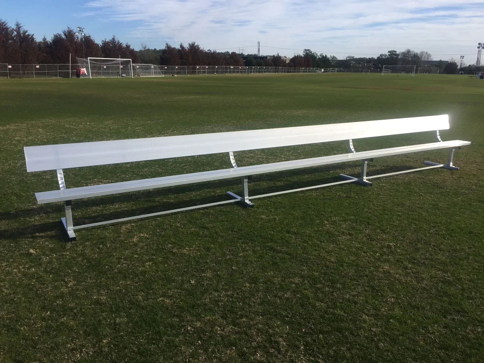 PEVO Team Bench with Backrest - 21'