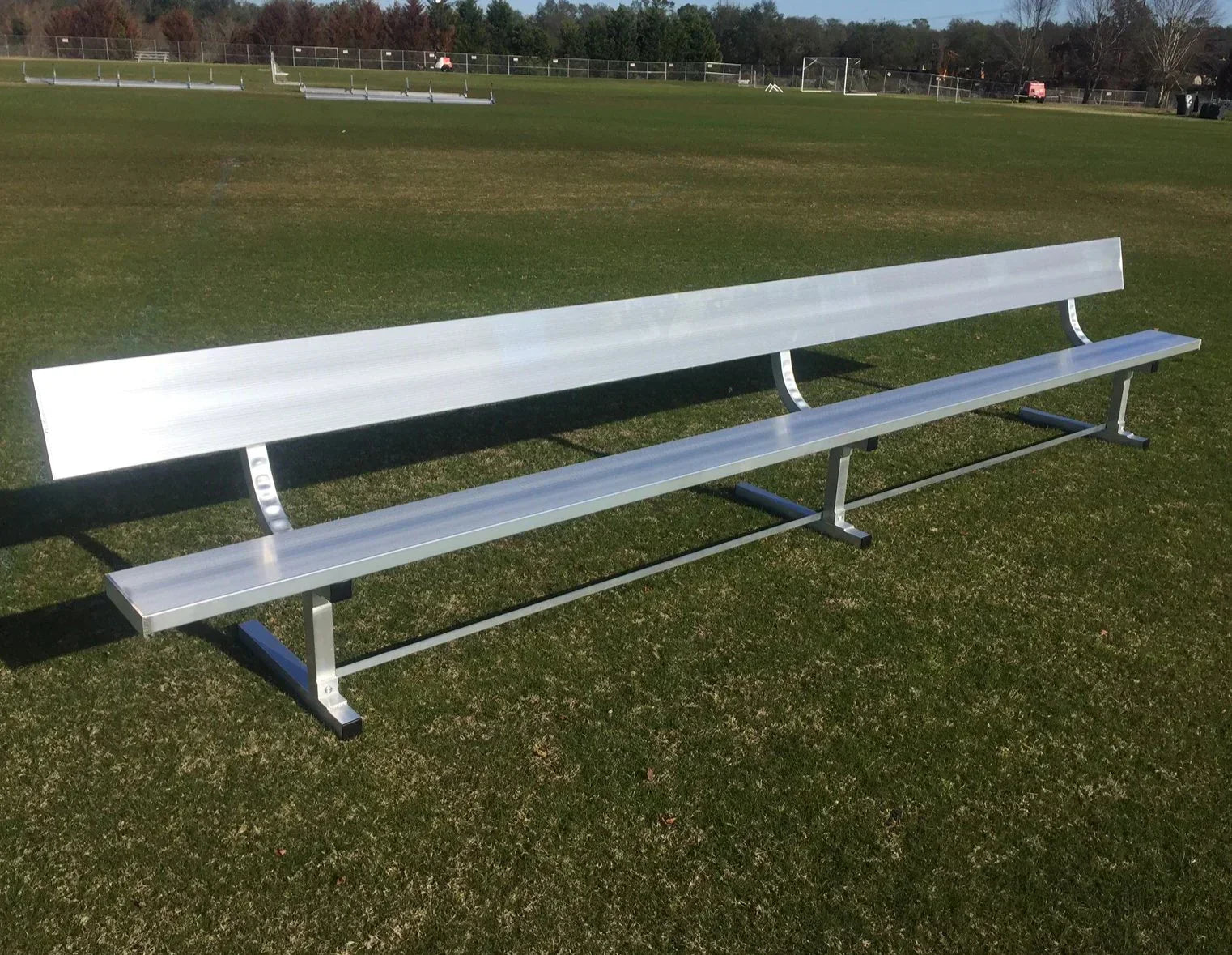 PEVO Team Bench with Backrest - 15'