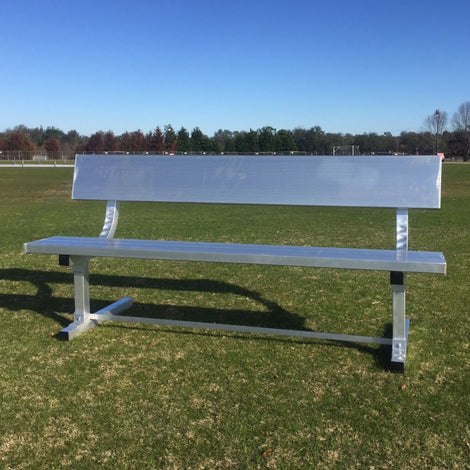 PEVO Team Bench with Backrest - 6'