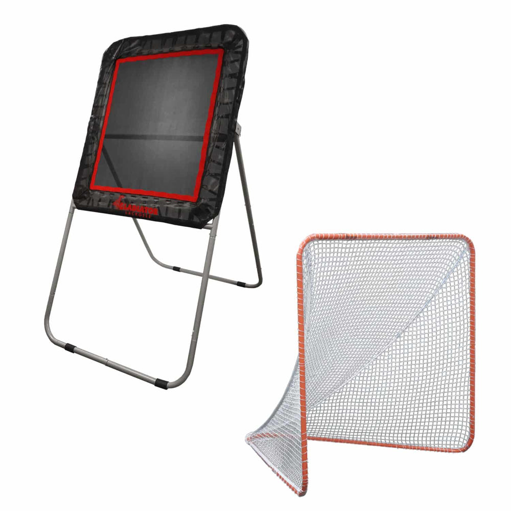 Gladiator 3MM Lacrosse Goal and Lacrosse Wall Rebounder