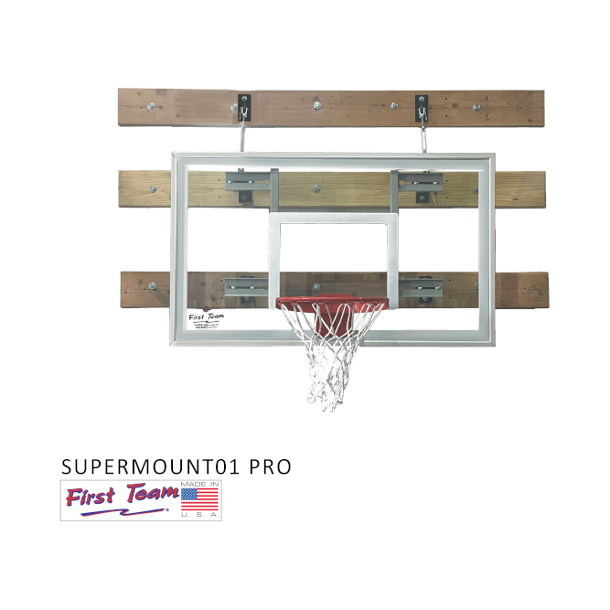 SuperMount01™ Wall Mount Basketball Goal