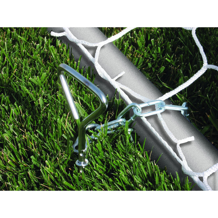 World Class™ 40 Round Aluminum Portable Soccer Goal (Set of 2)