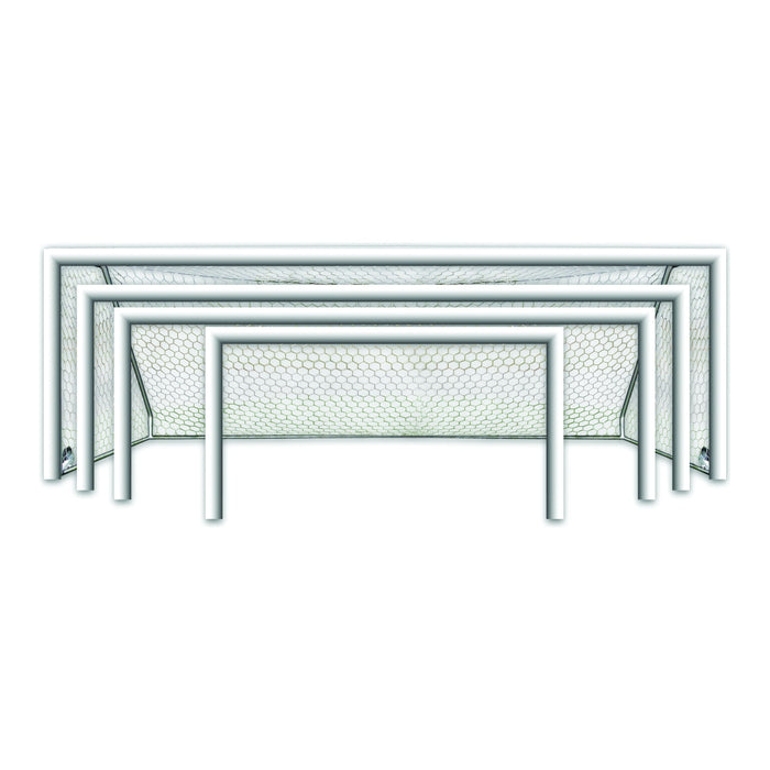World Class™ 40 Round Aluminum Portable Soccer Goal (Set of 2)