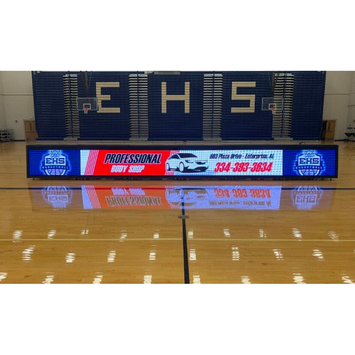 Boostr Displays 16ft. Crystal LED Series w/ 3ft. Backlit Signs Scoring Table