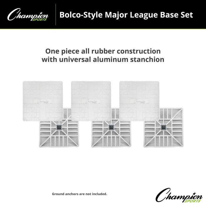 Champion Sports Bolco Style Major League Base Set MLB175SET