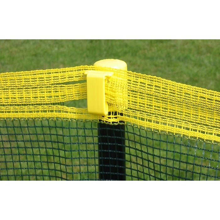 Coversports Above-Ground Grand Slam Fencing 10' Pole Distance (With Loops)