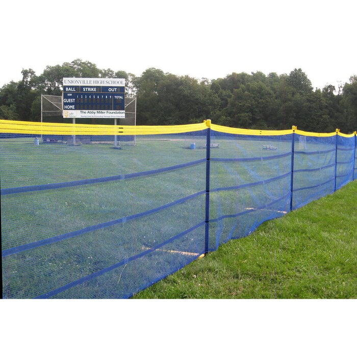 Coversports Above-Ground Grand Slam Fencing 5' Pole Distance (With Pockets)