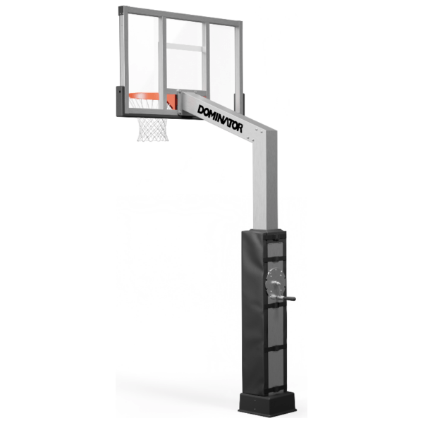 Dominator 60" Glass Backboard Adjustable Hoop 603-aa