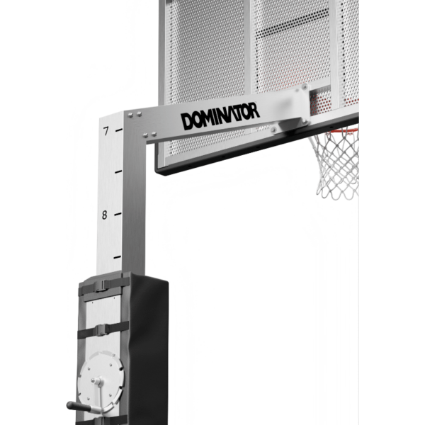 Dominator Pro 72" Aluminum Shatter-Proof Backboard Adjustable Hoop 724-apa