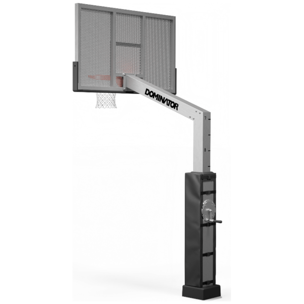 Dominator Pro 72" Aluminum Shatter-Proof Backboard Adjustable Hoop 724-apa