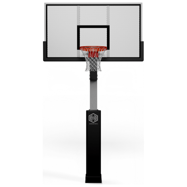 Dominator Pro 72" Aluminum Shatter-Proof Backboard Adjustable Hoop 724-apa