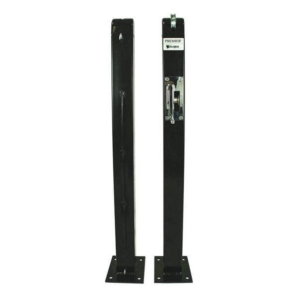 Douglas Premier SQ Tennis Surface Mount Posts 63060