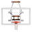 FoldaMount82™ Folding Wall Mount Basketball Goal