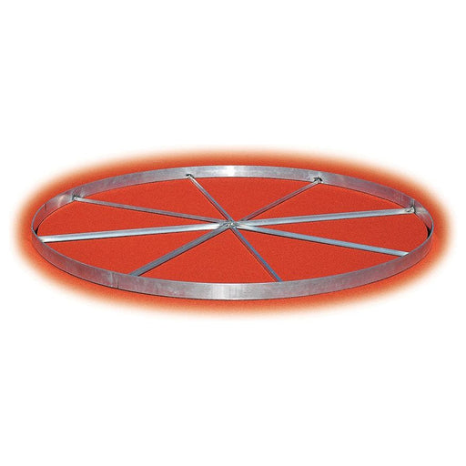 Jaypro Aluminum Webbed Discus Rings Official (8 ft.2-1/2 in. Diameter) TFTC-DC