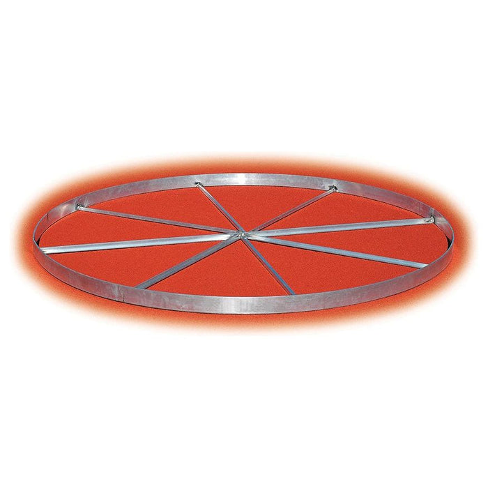 Jaypro Aluminum Webbed Discus Rings Official (8 ft.2-1/2 in. Diameter) TFTC-DC