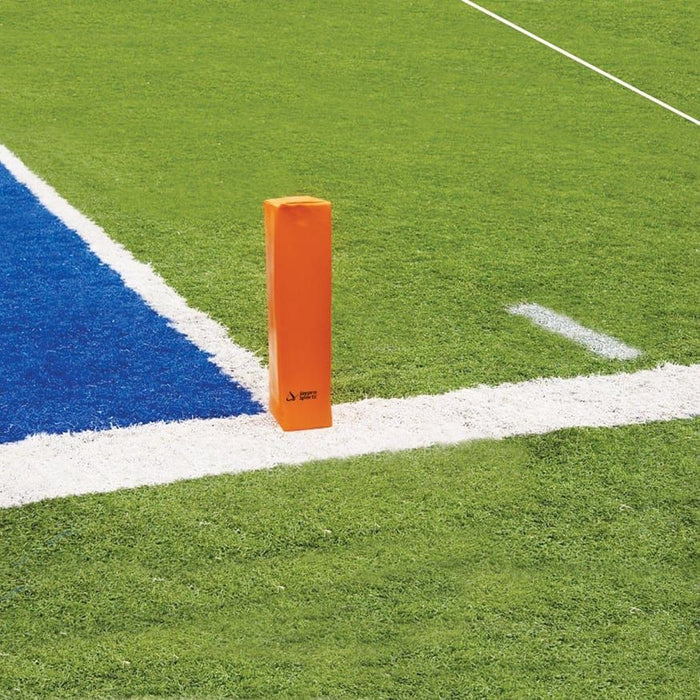 Jaypro Football Field Markers - Free Standing Pylons (Set of 4) (Orange) FBPYLN