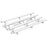 Jaypro Indoor Bleacher - 15 ft. (4 Row - Single Foot Plank) - Tip & Roll BLCH-4TRG