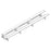 Jaypro Indoor Bleacher - 21 ft. (2 Row - Single Foot Plank) - Tip & Roll BLCH-221TRG