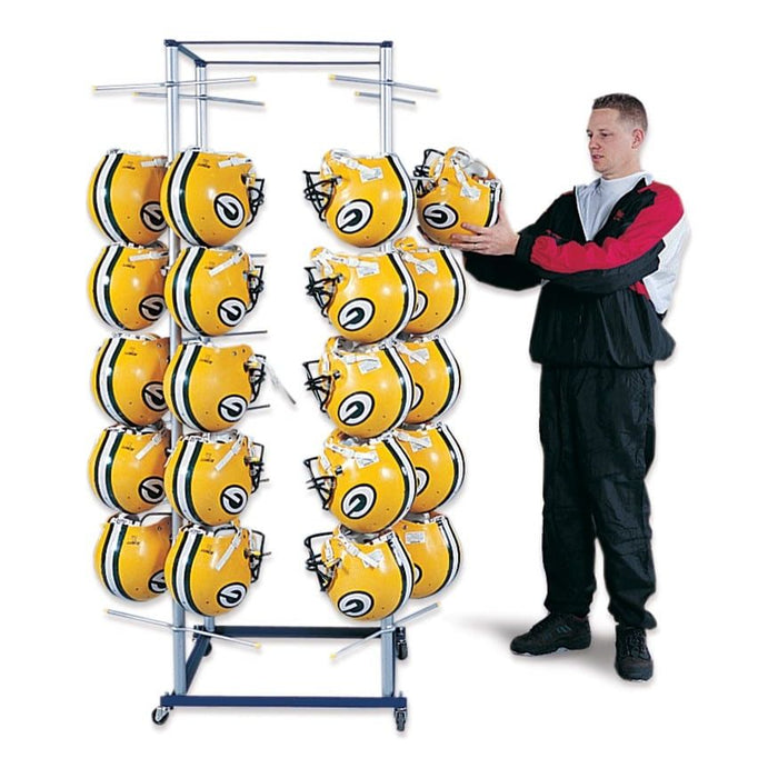 Jaypro StackMaster Football Helmet Rack - 56 Helmets H-1