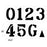 Newstripe 36" Football Field Numbers Stencil Kit 1/8″ (125mil) Professional grade