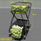 OnCourt OffCourt Coach's Cart w/ Mesh Divider CECC