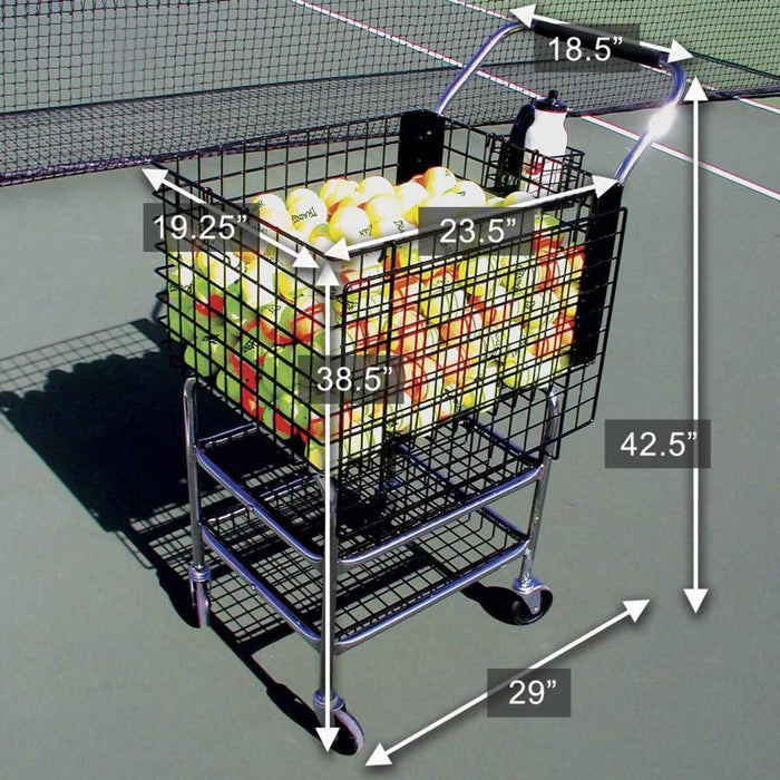 OnCourt OffCourt Deluxe Club Cart w/ Cover & Mesh Divider CEDCC