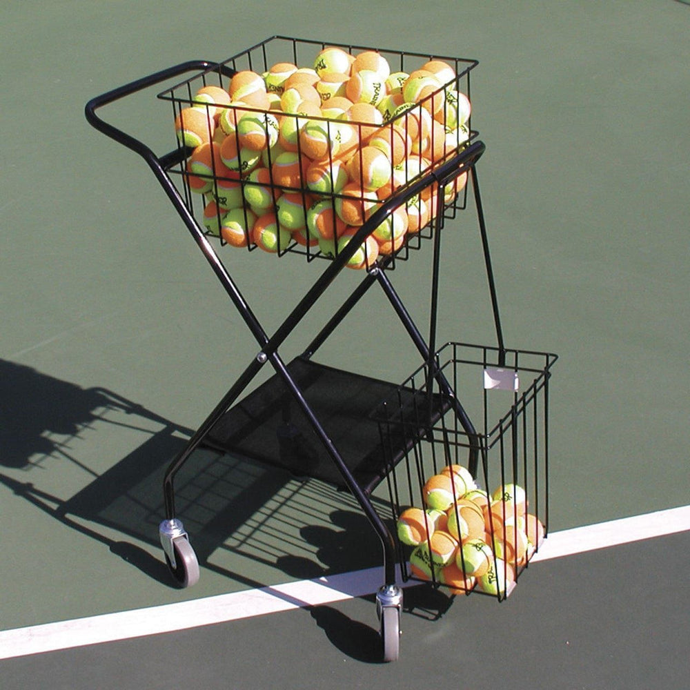 OnCourt OffCourt Mini Coach's Cart w/ Mesh Divider CECCM