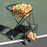 OnCourt OffCourt Mini Coach's Cart w/ Mesh Divider CECCM