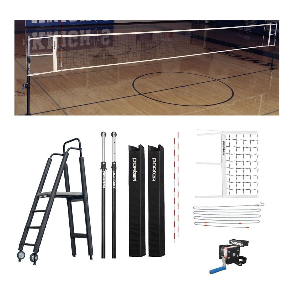 Porter Powr Hybird Volleyball System Competition Plus Package 1093