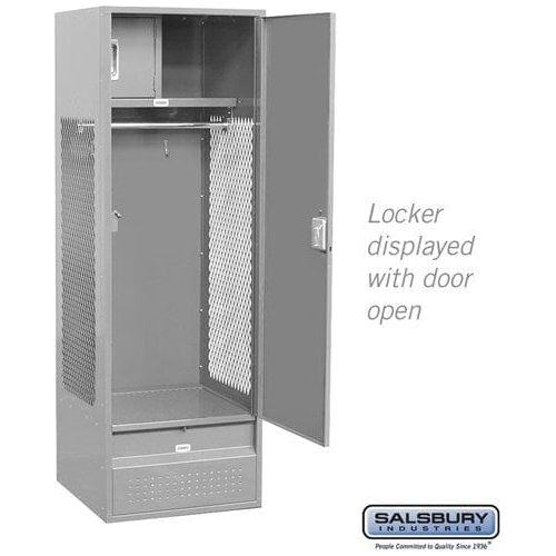 Salsbury 24" Wide Standard Gear Metal Locker 24" W x 72" H x 24" D (Unassembled)