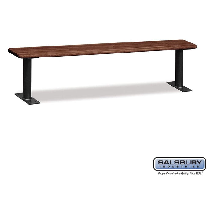 Salsbury Wood Locker Bench (Dark Finish)