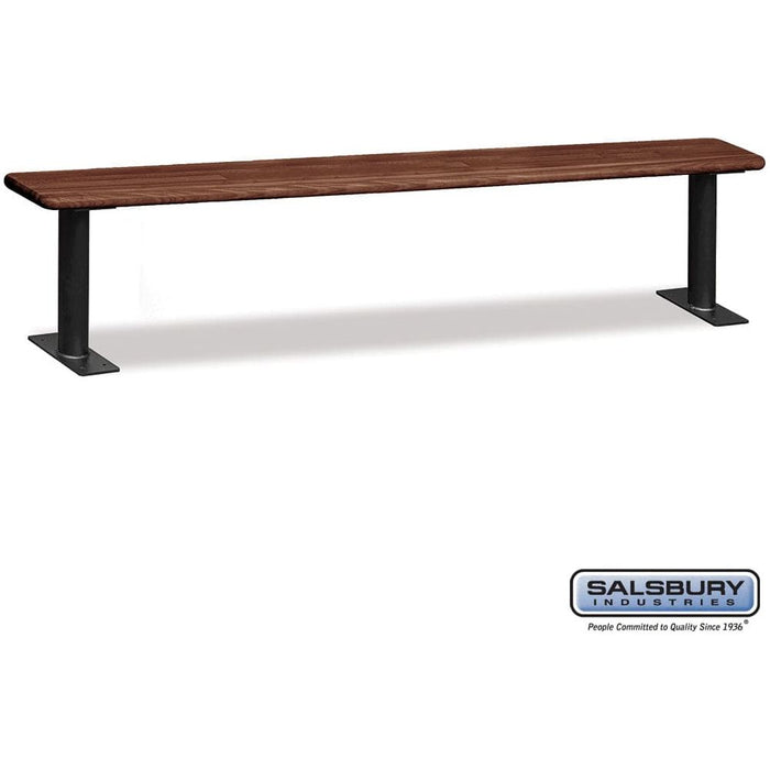 Salsbury Wood Locker Bench (Dark Finish)