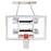 SuperMount82™ Wall Mount Basketball Goal