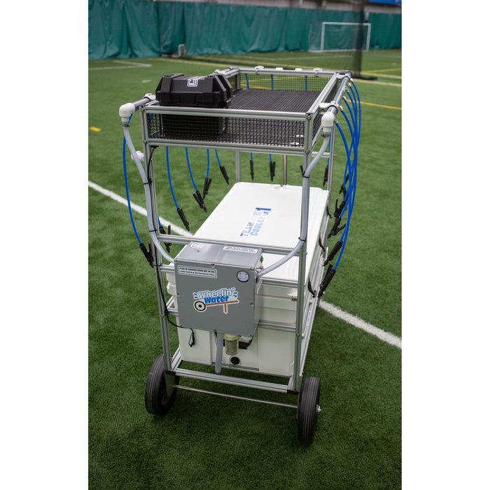 Wheelin Water WTM51-10 Team Cooler 51  (51 GALLON COOLER) Water Hydration Cart